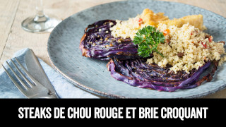 Recette De Saison Steaks De Chou Rouge Et Brie Croquant Saveurs